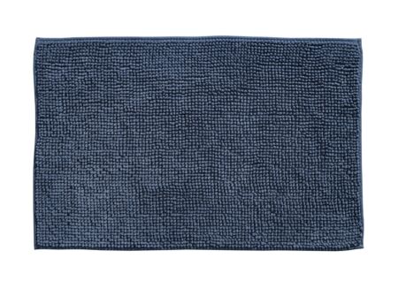 Badmat Indiana 78x50cm - chenille - blauw