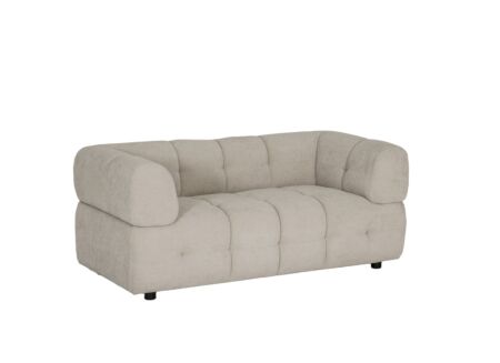 Zetel Tortuga 2-zit - polyestervezel - beige