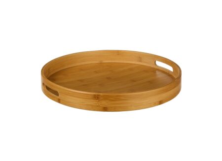 Rond dienblad Bamboe Ø40cm