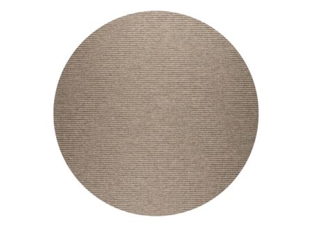Rond tapijt Makabi Ø200cm - polyester & polypropyleen - bruin