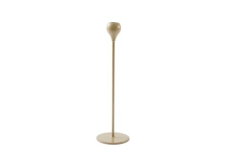 Kaarsenhouder Samui H30cm - metaal - taupe