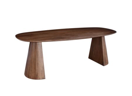 Tafel Stradale 220x100cm - mango massief - bruin
