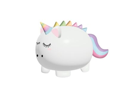 Spaarpot Unicorn H16cm