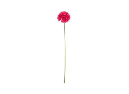 Kunstbloem Chrysant H78cm - kunststof - roze