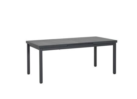 Tuintafel Eden 180/240x95cm - aluminium - antraciet