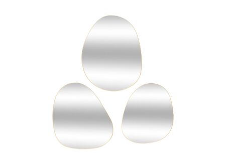 Spiegel Lida  set van 3