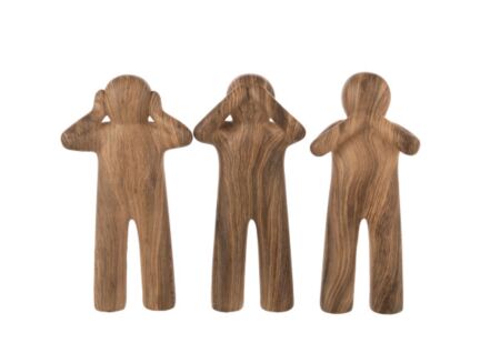 Figuur P'tit Maurice H29,5cm - polystone - bruin
