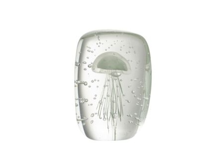 Deco Presse Papier Caly H10,5cm - glas - transparant