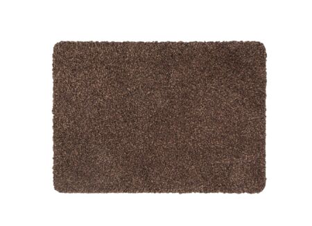 Deurmat Absorb 55x45cm katoen bruin