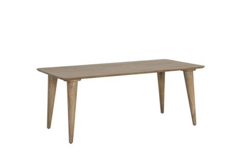 Tafel Tiresias 190x100cm - mango massief - naturel