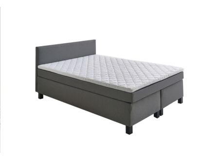 Boxspring BX1480 140x200cm stof grijs