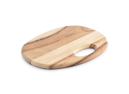 Serveerplank Crude Ø23,7cm acacia massief naturel
