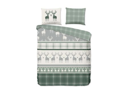 Dekbedovertrek Bjirk 200x220cm flanel