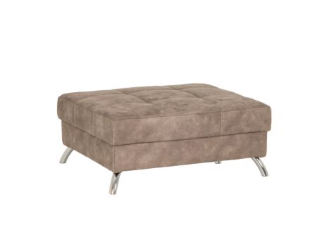 Voetenbank San Francisco 103x86cm stof taupe