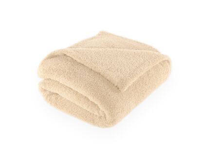 Plaid Cocoon 200x150cm - polyester - beige