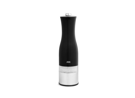 Peper en zoutmolen Elektrisch H22cm - kunststof/roestvrij staal - zwart