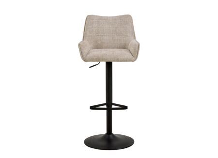 Barstoel ZH64cm - stof - beige
