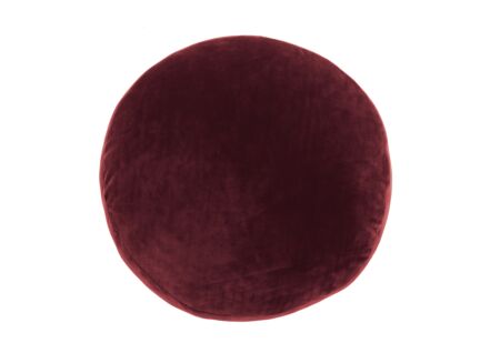 Kussen Marshmallow  Ø40cm - stof - pomegranate