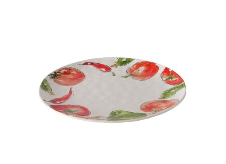 Dienblad Tomaty 39x31cm - keramiek - multicolor