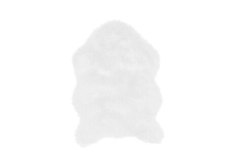Schapenvacht 60x90cm wit