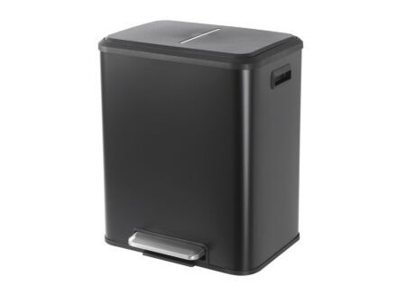 Pedaalemmer met opbergvak Drifter 2x15L mat zwart