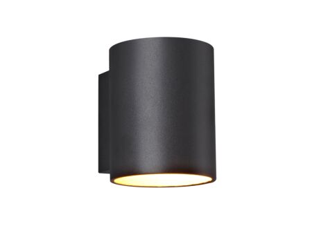 Wandlamp zwart goud 40W G9