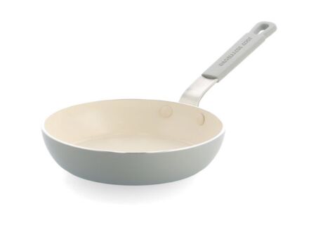 Braadpan Dagelijkse Kost Ø20cm - aluminium - wit & grijs