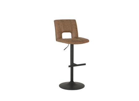 Barstoel Montecito ZH58-85cm - metaal - cognac