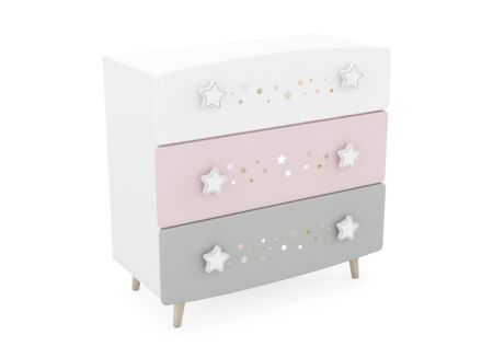 Commode Etoiles 87x41x87cm