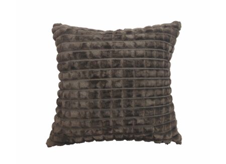 Kussen Bordeaux 50x50cm - microvezel - grijs