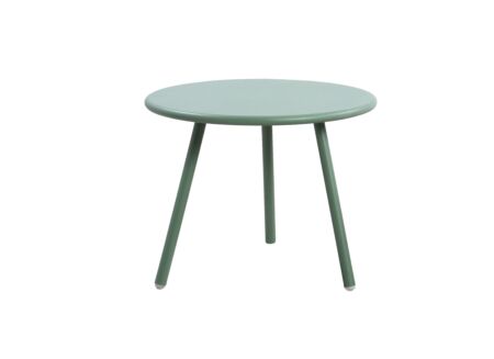 Bijzettafel Tripod Ø60cm - metaal - groen