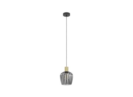 Hanglamp Empoli Ø20cm 40W E27 staal zwart