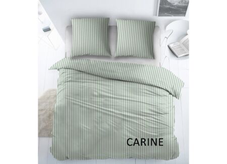 Dekbedovertrek Carine 240x220cm - katoen - groen