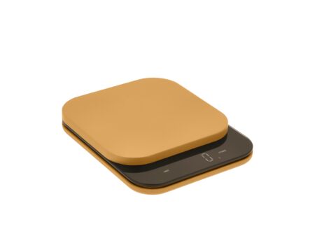 Keukenweegschaal 16,5x20,3cm curry