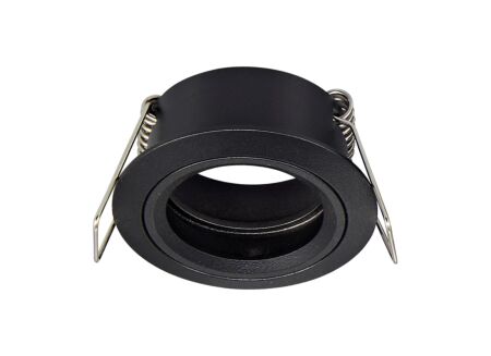 Inbouwspot MR11 - aluminium - zwart