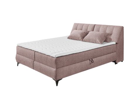 Bedbox Atlantis 180x200cm met opbergruimte stof flamingo