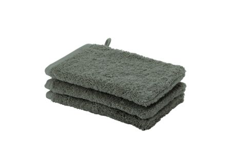Washandje London 16x22cm groen