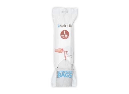 Afvalzak Brabantia 40-45L Maat L 10 stuks