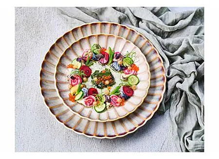 Setfoto - Dessertbord Astera Ø20,8cm