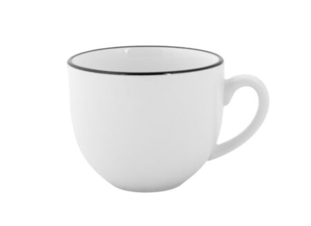 Mok Renee 22cl - porselein - zwart & wit