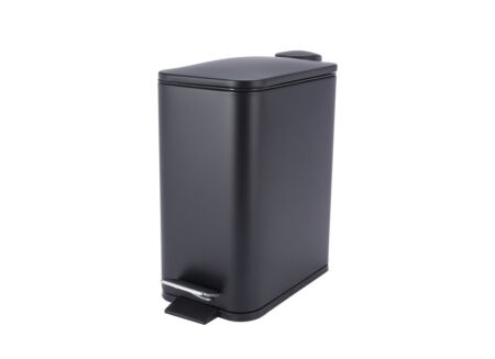 Pedaalemmer Biggs 5L mat zwart