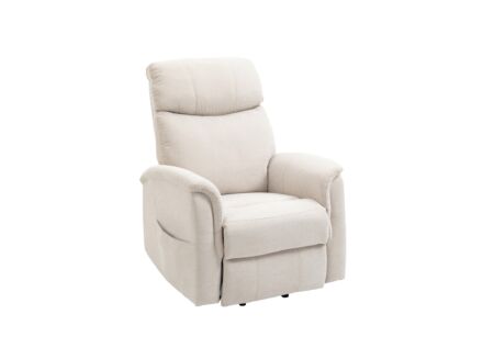 Relaxzetel Hypnos elektrisch stof beige