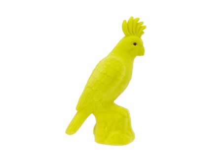 Figuur Papegaai Flocked H24cm