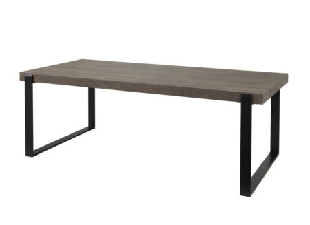 Tafel Trentino 184x104cm - melamine - gouden eik