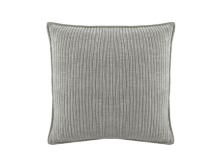 Kussen Juliette 45x45cm - stof - lichtgrijs