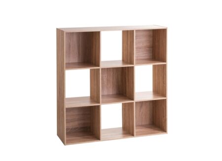 Wandrek 9 vakken 100,5x32x100,5cm naturel