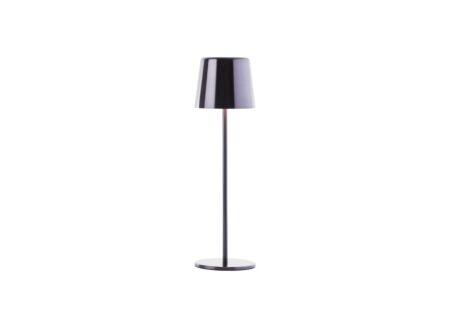Tuinlamp Xaana Ø11x37cm 4W - metaal - black pearl
