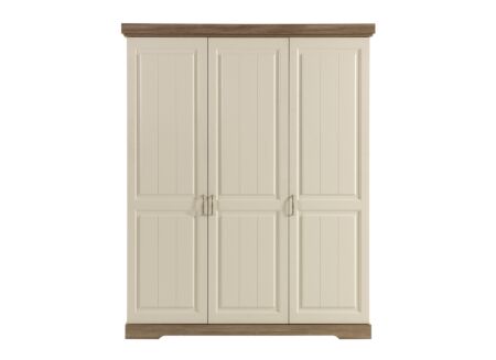 Kleerkast 175cm - decor - truffel/porcelein