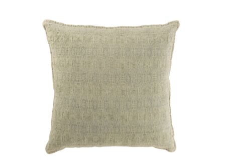 Kussen Motief 50x50cm - polyester - muntgroen