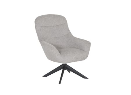 Draaifauteuil Oceano 72x80x98cm - stof greige